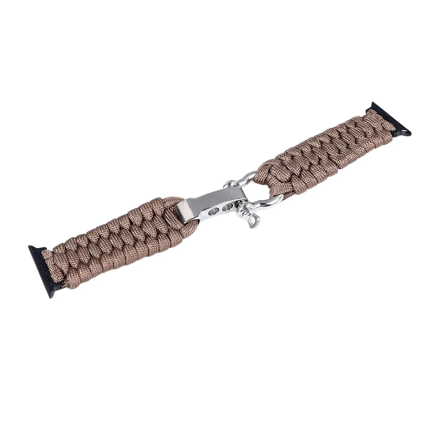 Adjustable Woven Strap Watch Band for IOS Watch 9 8 7 6 5 4 3 2 1 SE, Stylish Look, Hand Woven, Nylon Alloy, Adjustable, Drawstring, Sport, Daily Life, Office Work, Vacation,