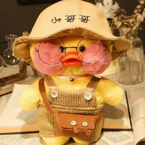 Adorable 30cm Lalafanfan Ducks Plush Toy - Soft Korean Doll for All Ages