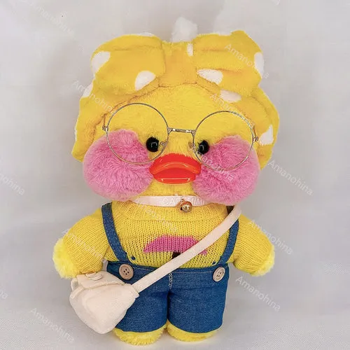 Adorable 30cm Lalafanfan Ducks Plush Toy - Soft Korean Doll for All Ages