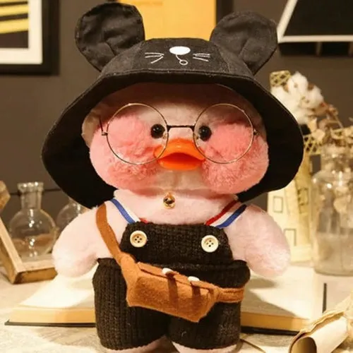 Adorable 30cm Lalafanfan Ducks Plush Toy - Soft Korean Doll for All Ages