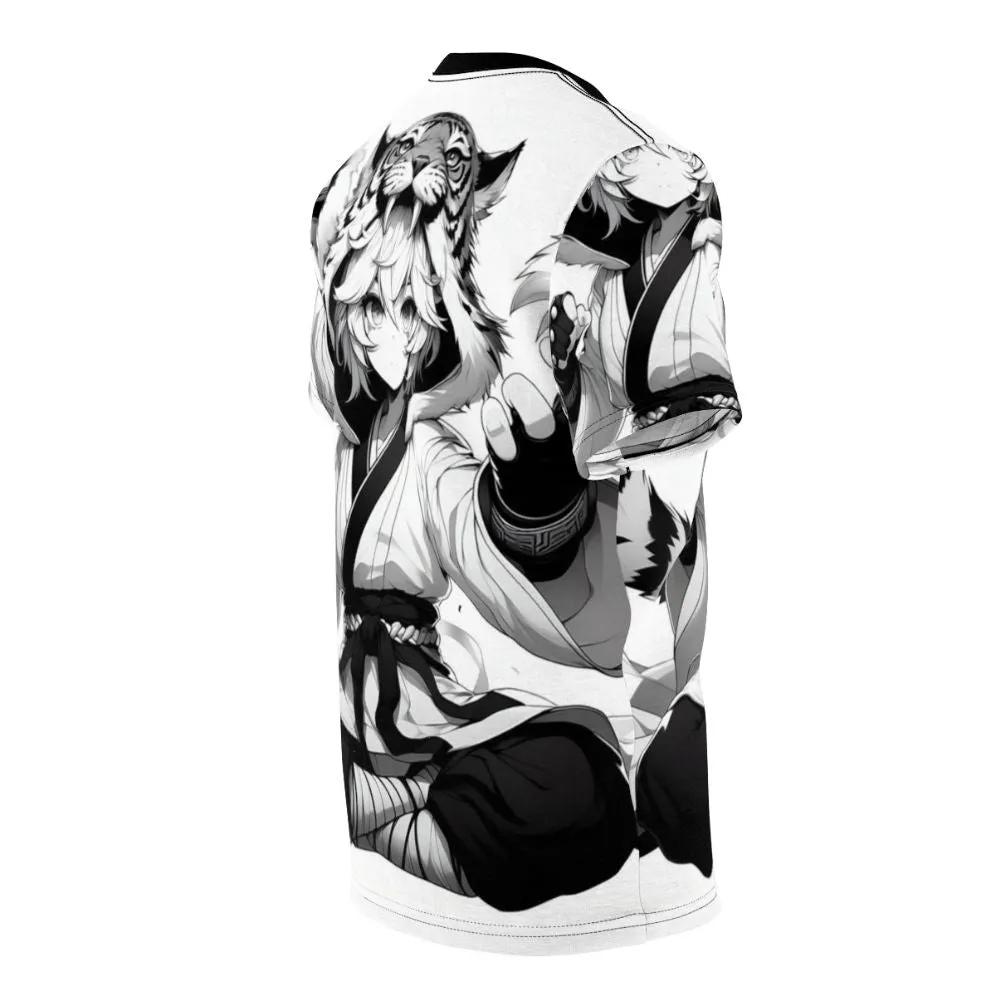 Adorable Anthropomorphic Animal Martial Arts T-Shirt