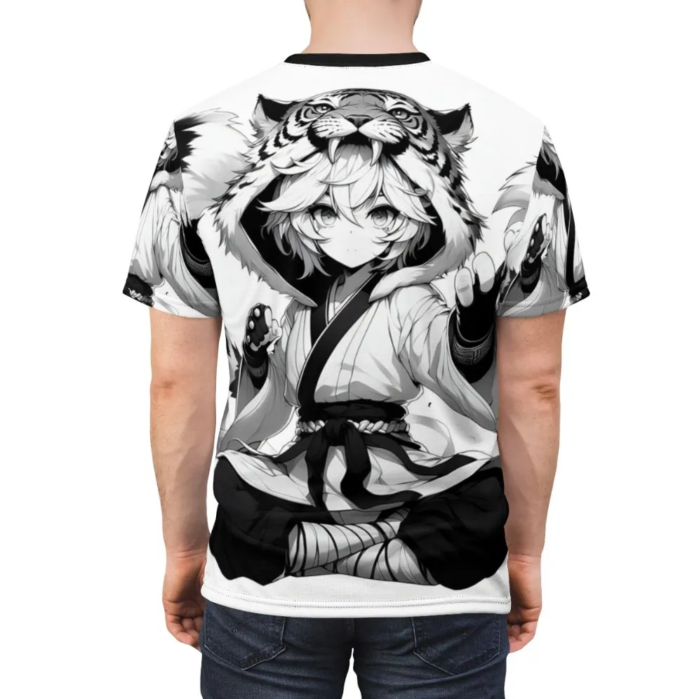 Adorable Anthropomorphic Animal Martial Arts T-Shirt