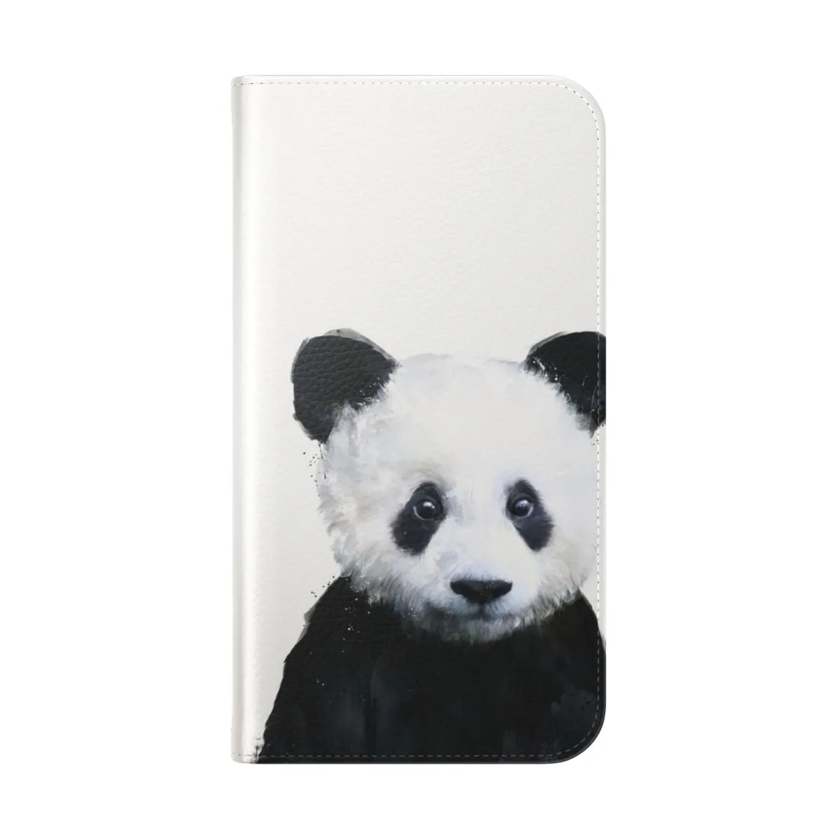 Adorable Panda-Themed Flip Cover Phone Case