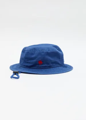 AFENDS Mens Flame - Bucket Hat - Marlin