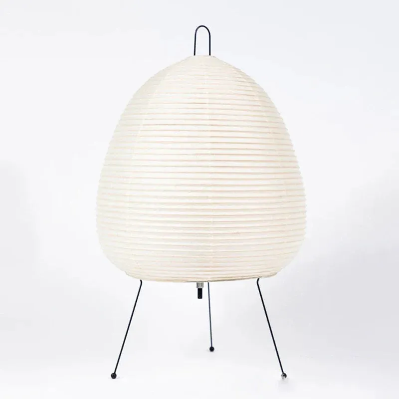 Akari-Inspired Japanese Table Lamp