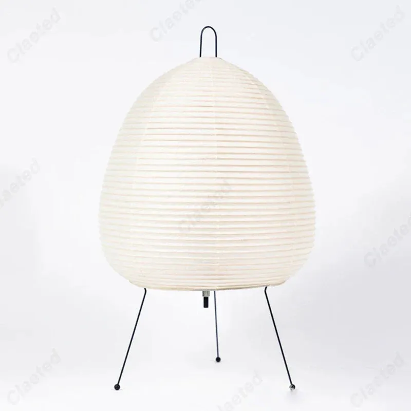 Akari-Inspired Japanese Table Lamp