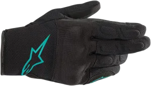ALPINESTARS Stella S-Max Gloves - Black/Teal - XL 3537620-1170-XL