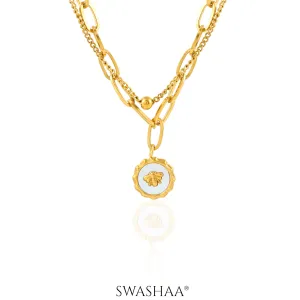 Ana 18K Gold Plated Layered Necklace
