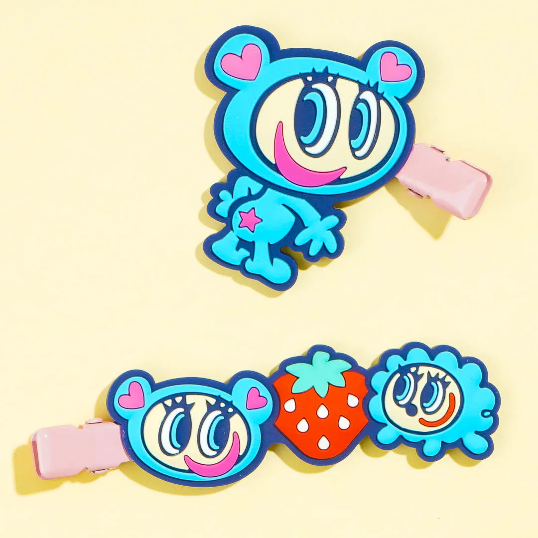 Angel Blue Multi-Purpose Clip Set - 2 pcs