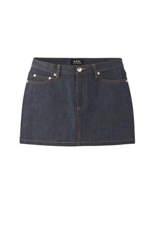 A.P.C. Mini Skirt - Indigo