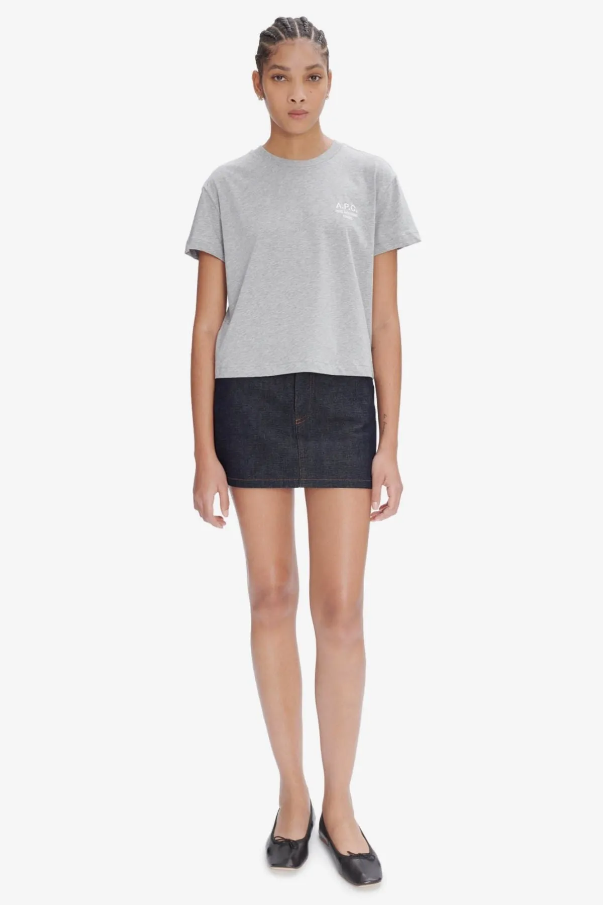 A.P.C. Mini Skirt - Indigo