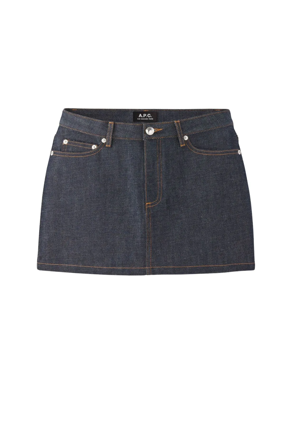 A.P.C. Mini Skirt - Indigo
