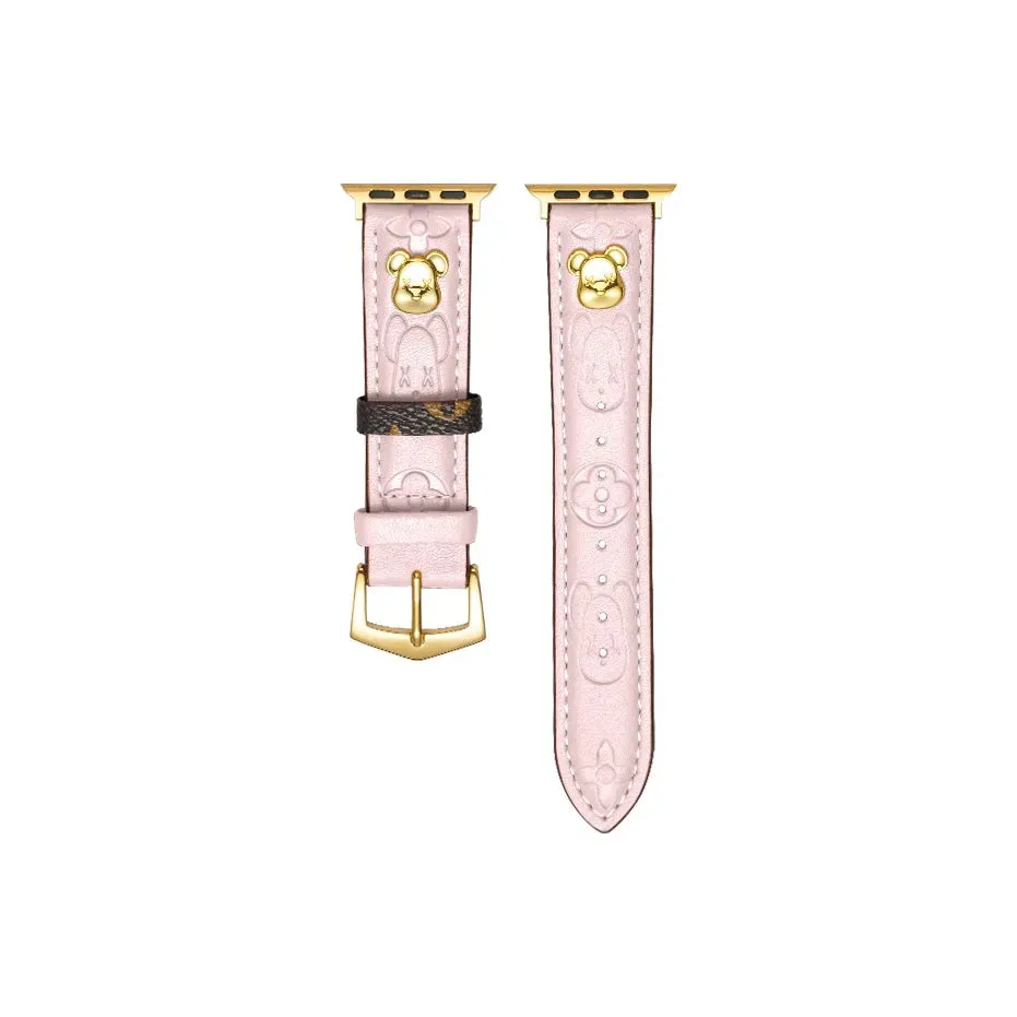Apple Watch Leather Strap | Cute Bear