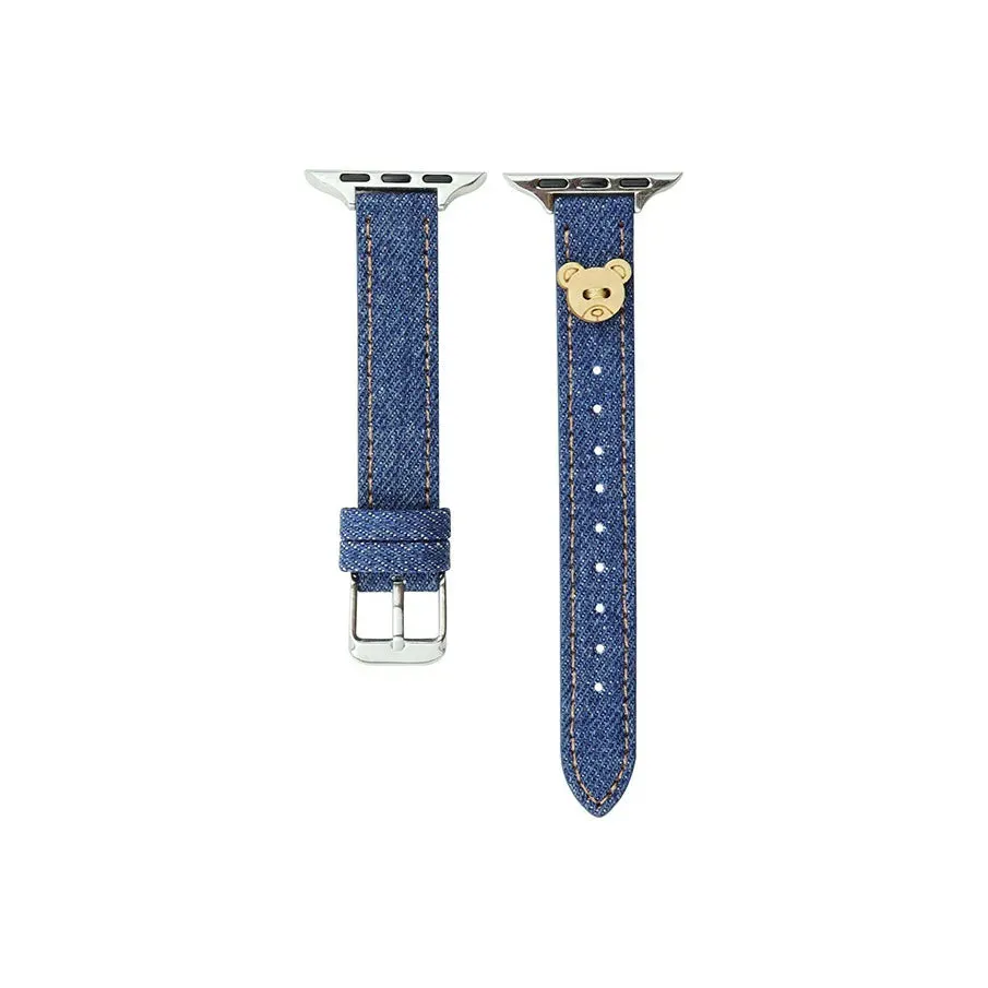 Apple Watch Leather Strap | Cute Bear