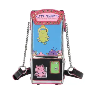 Arcade Kitty-Naughts Crossbody by Vendula