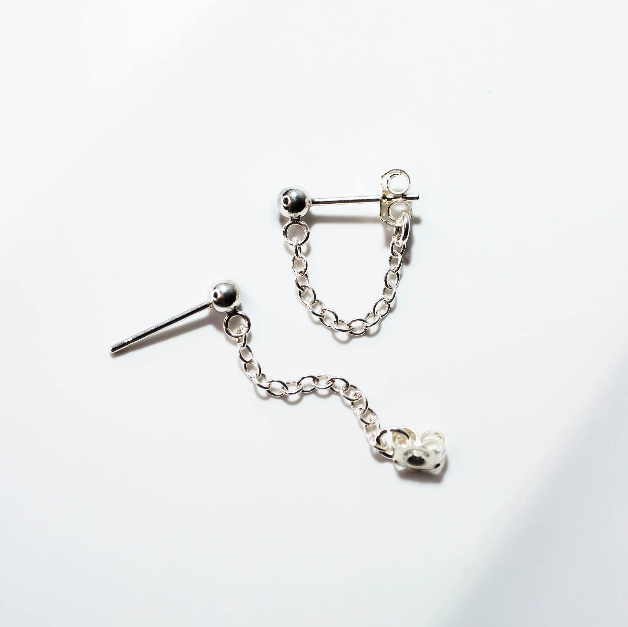 Aria Chain Cuff Earrings