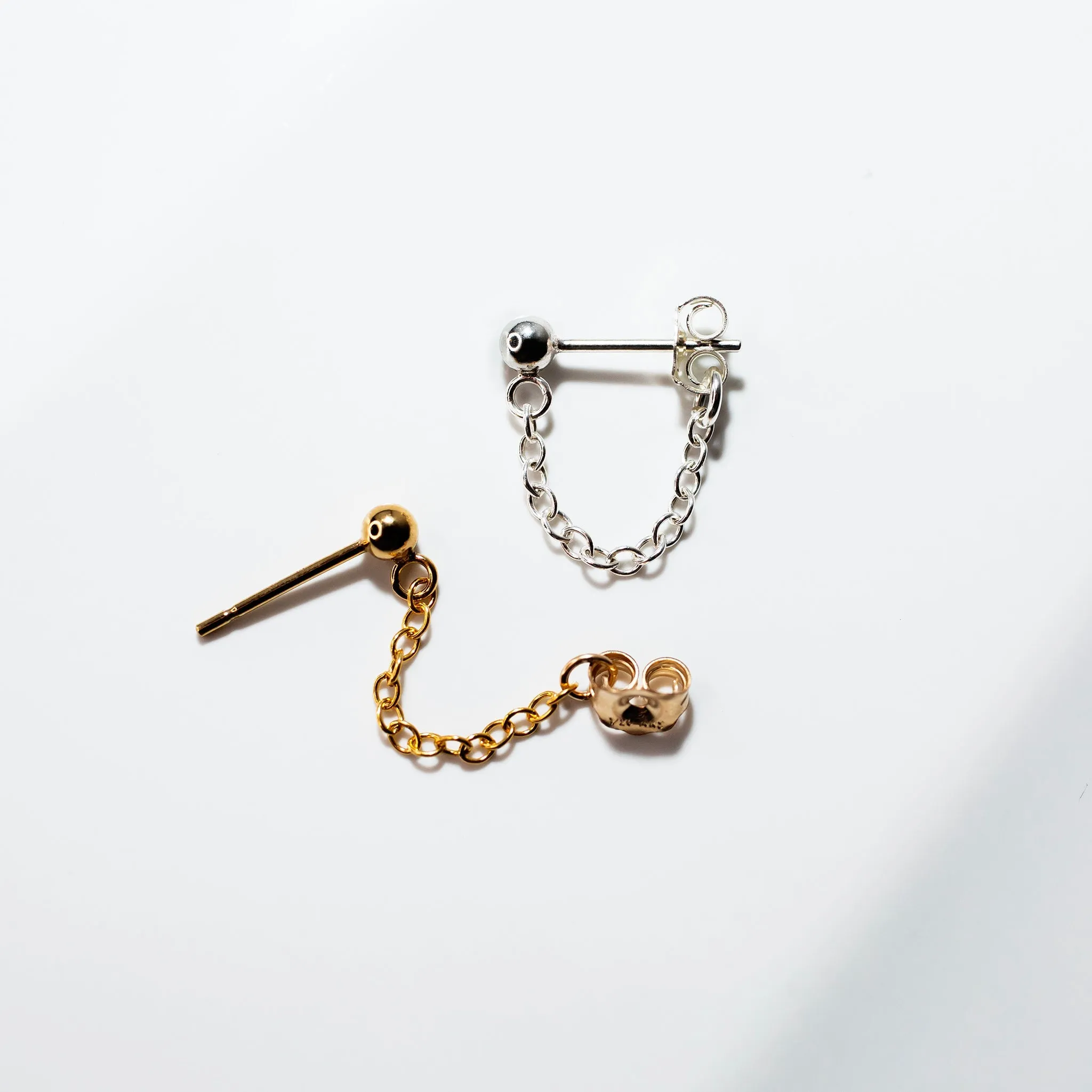 Aria Chain Cuff Earrings