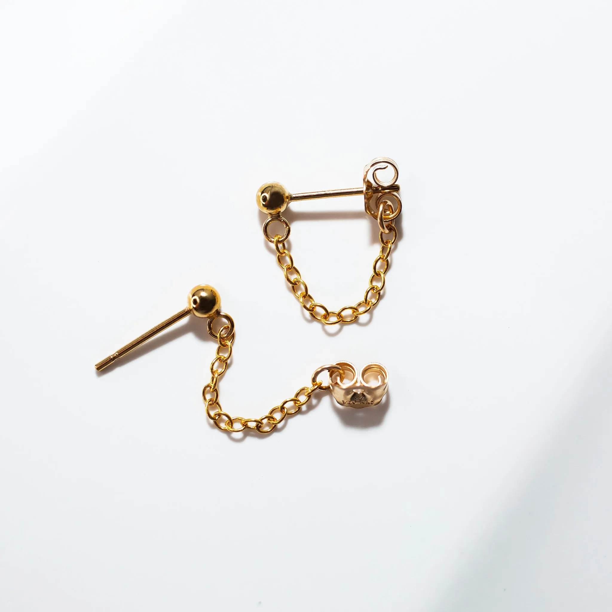 Aria Chain Cuff Earrings