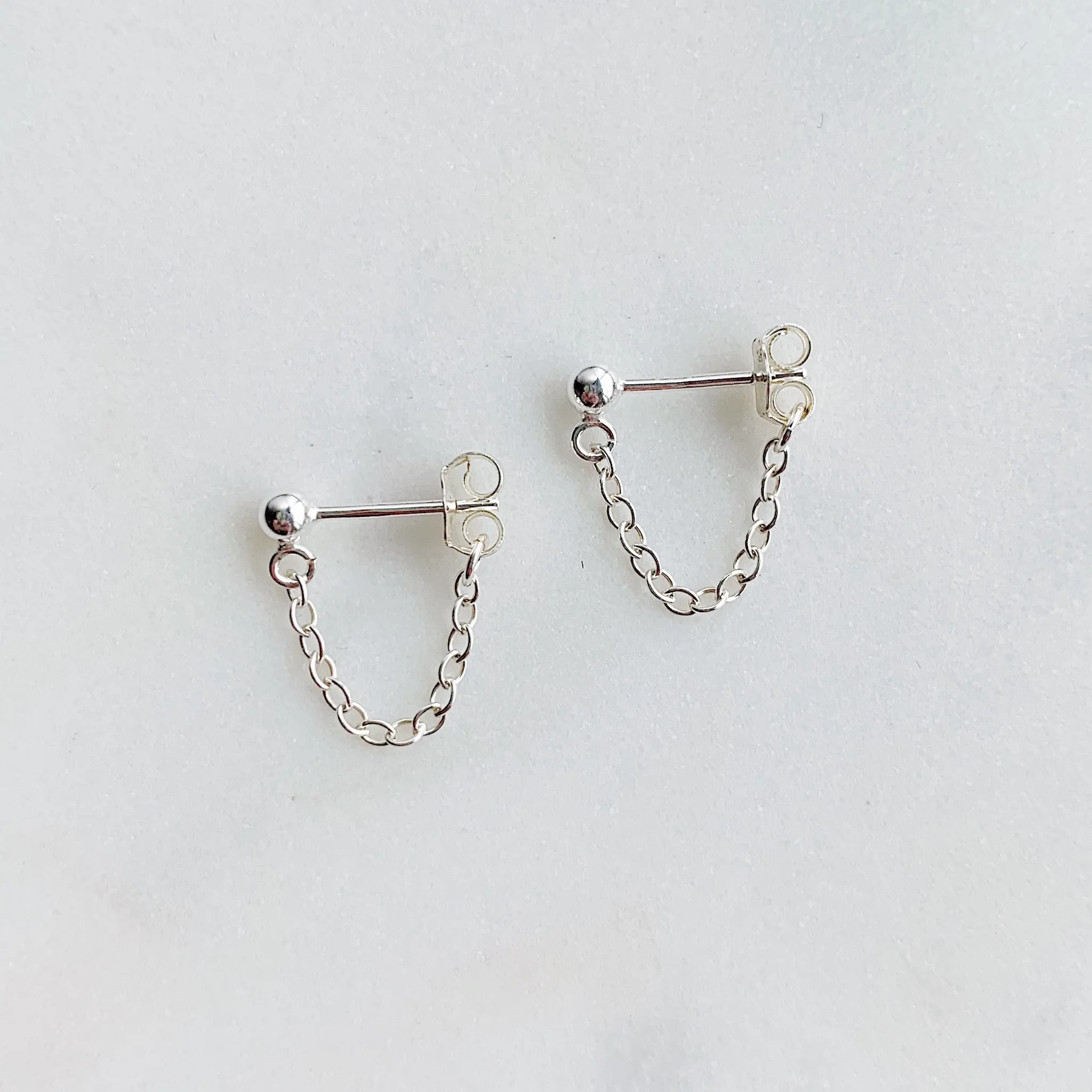 Aria Chain Cuff Earrings
