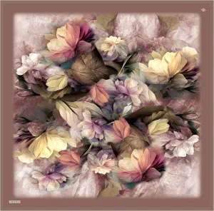 Armine Nocturne Floral Silk Scarf #51