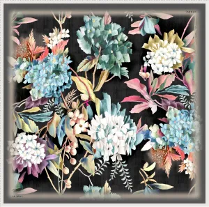 Armine Victoria Classy Floral Silk Scarf No.87
