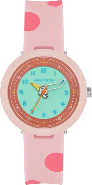 Armitron Sport Kids Easy to Read Patterned Silicone Strap Watch, 27/1006