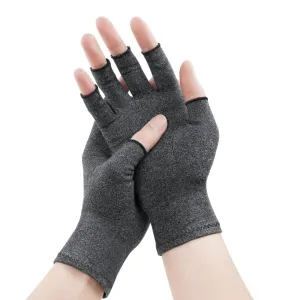 Arthritis Gloves for Women Men, Arthritis Pain Relief Gloves Fingerless Gloves Hand Warmers Gloves Compression Gloves Small