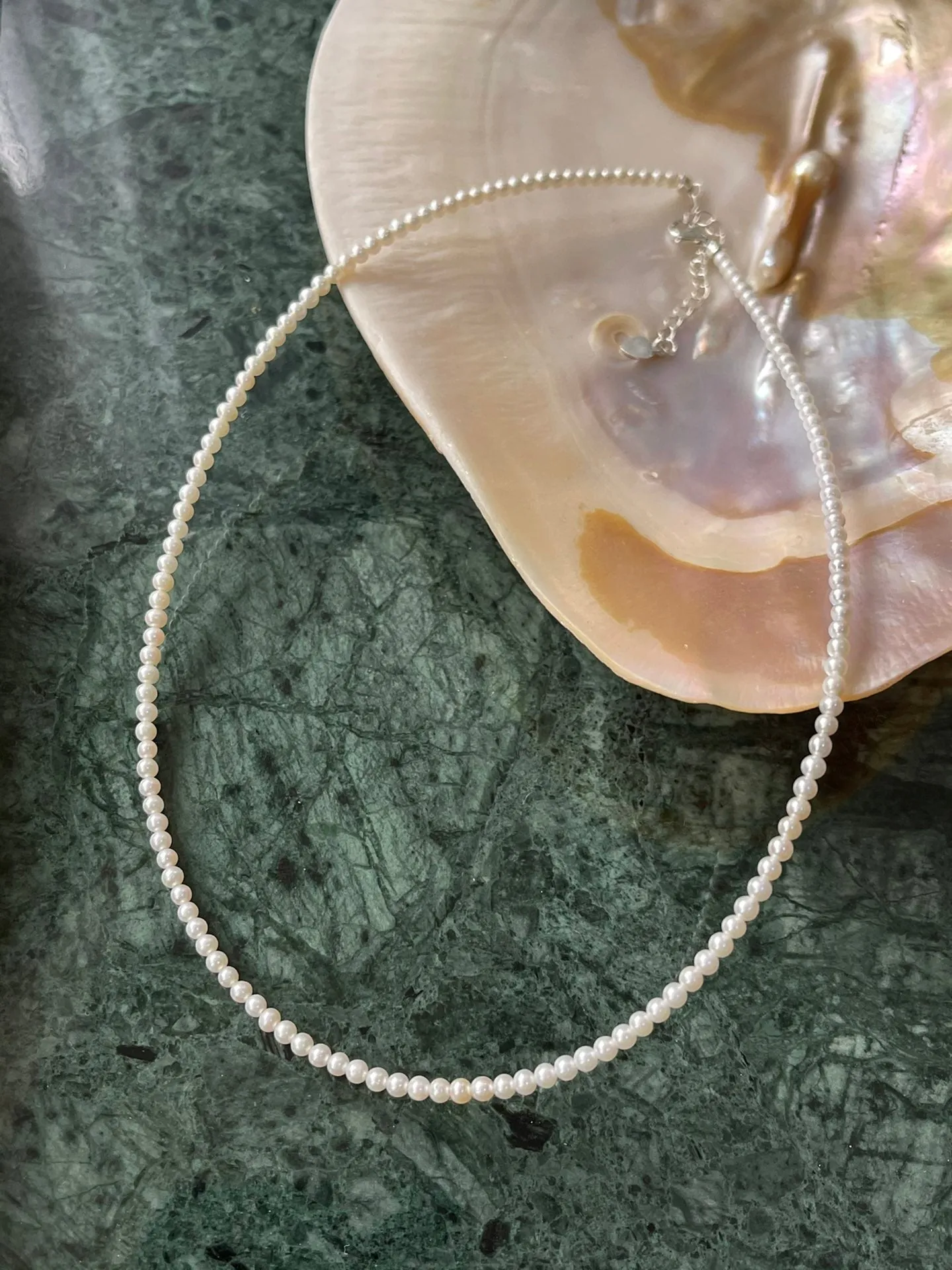 Aurora AK 2.5-3mm Freshwater Pearls Necklace
