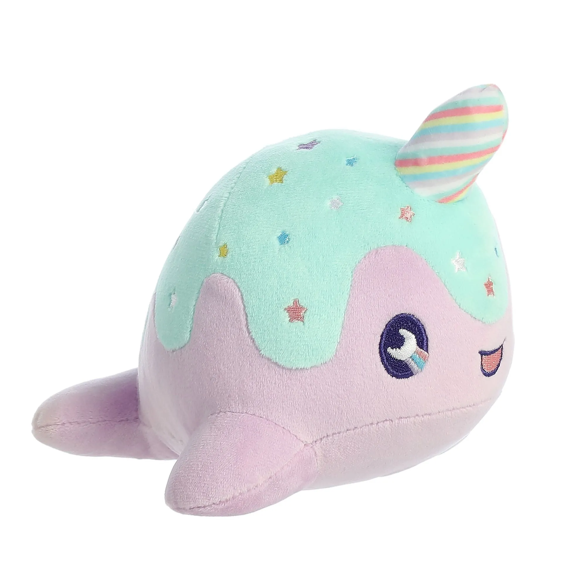Aurora® - Tasty Peach® - 7" Pastel Lollipop Nomwhal