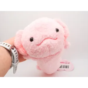 Axolotl Plush Pen Case Fluffy Fabric Pouch M