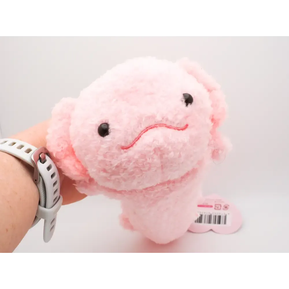Axolotl Plush Pen Case Fluffy Fabric Pouch M
