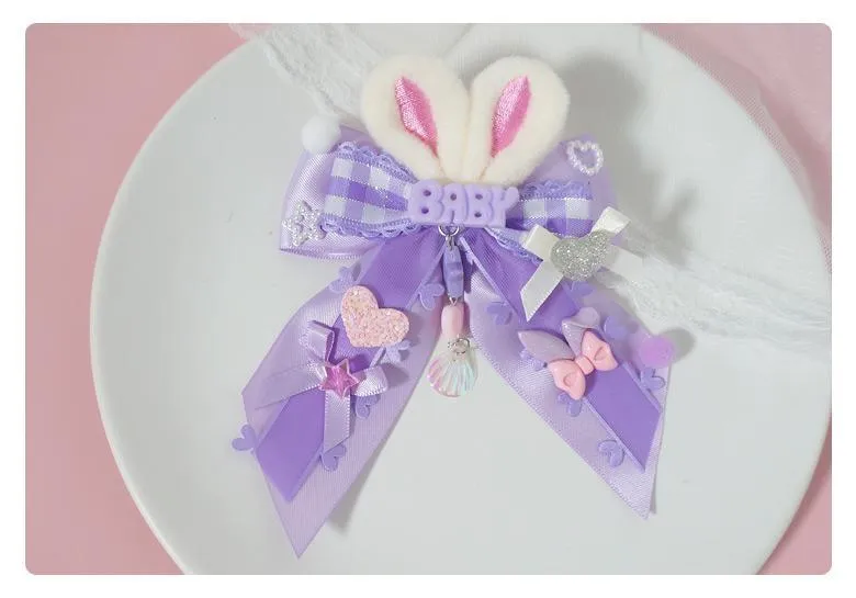 Baby Bun Hair Bows