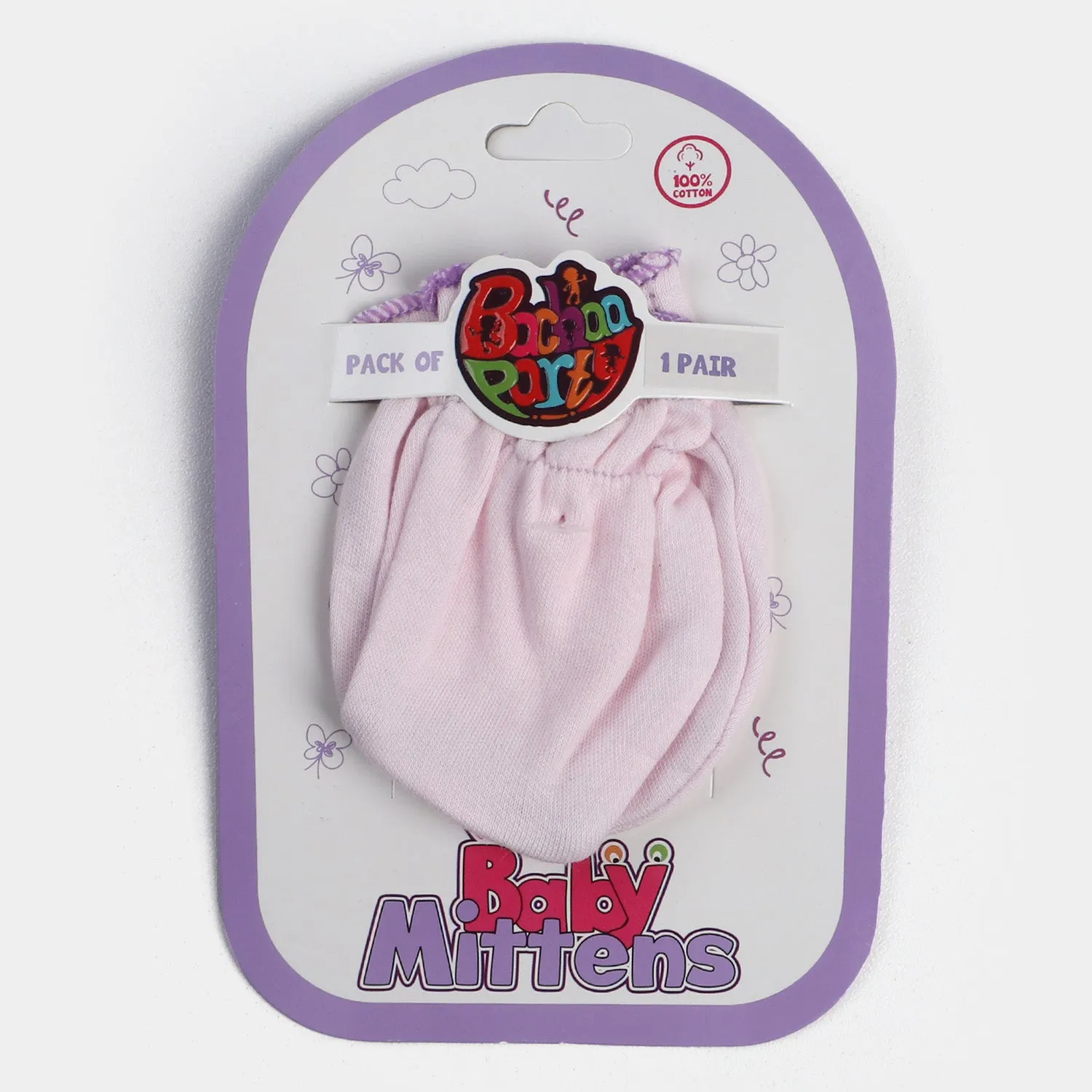 Baby Gentle Mittens Pair | 0M 