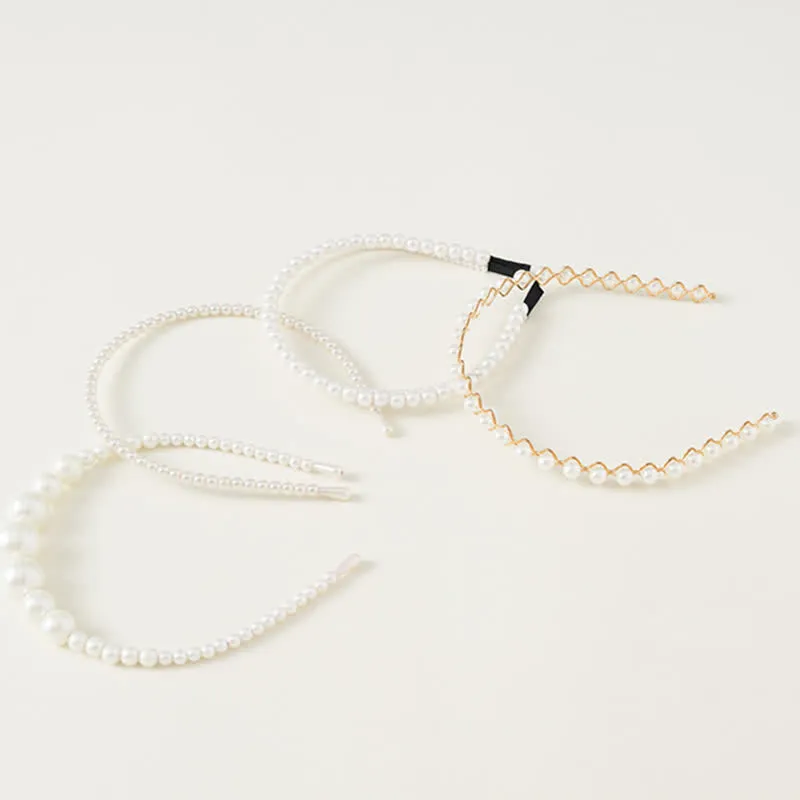 Baby Girl Faux Pearl Elegant Headband