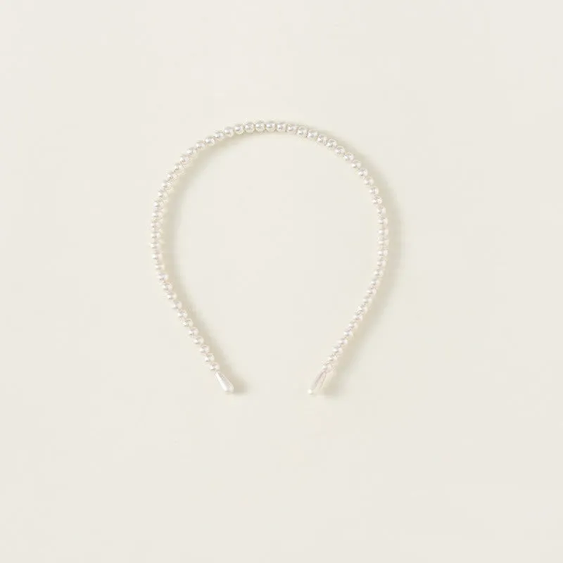 Baby Girl Faux Pearl Elegant Headband