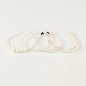 Baby Girl Faux Pearl Elegant Headband