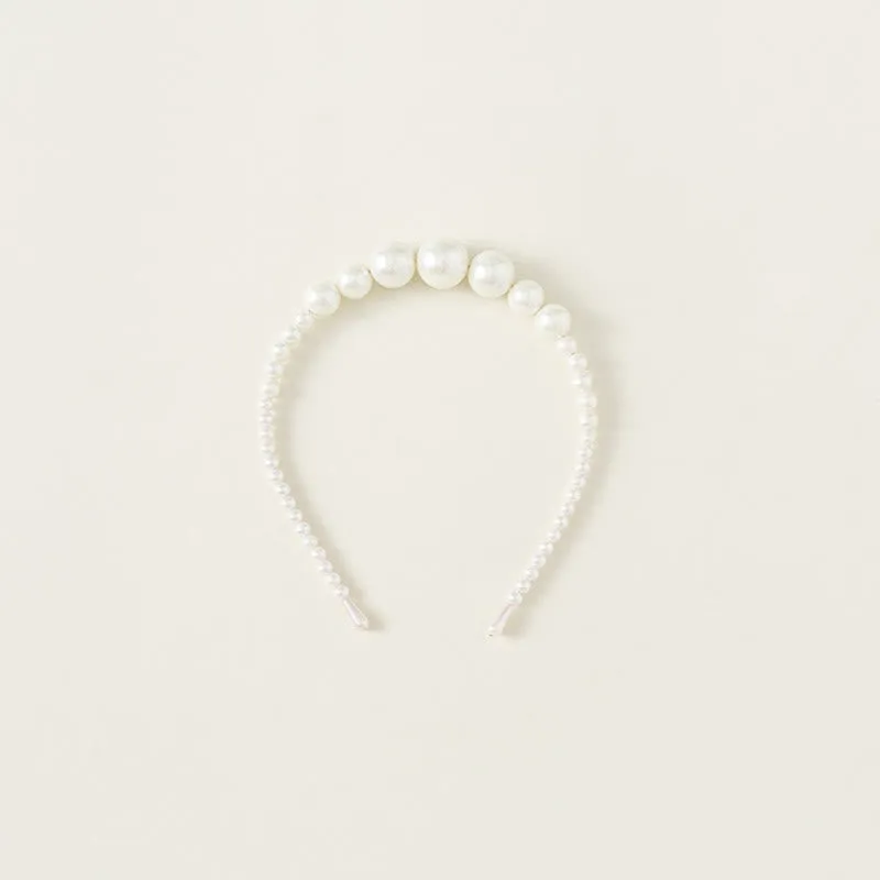 Baby Girl Faux Pearl Elegant Headband