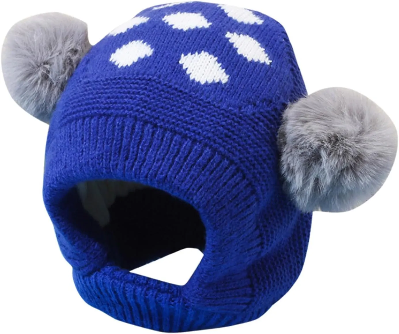 Baby Girl Hats Knit Baby Winter Hat Pom Pom Warm Boys Girls Beanies Kids Cap Baby Beanie Earflaps Hat