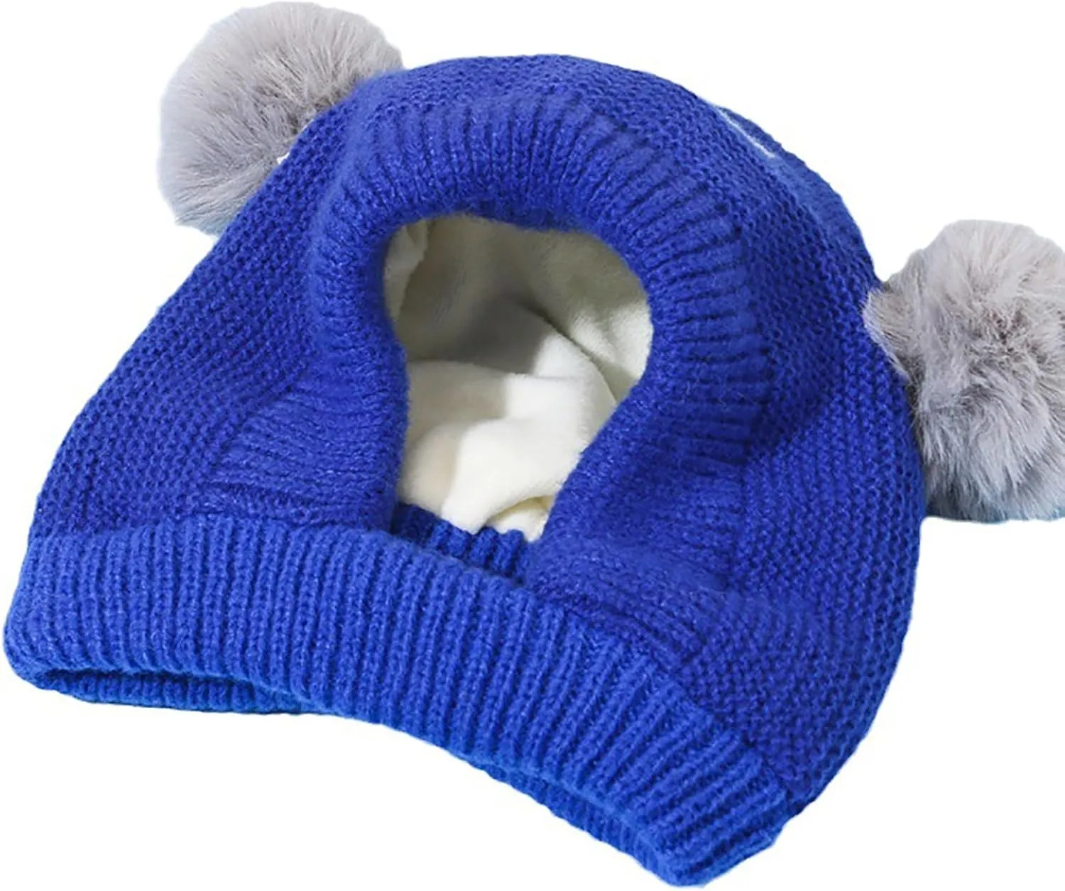 Baby Girl Hats Knit Baby Winter Hat Pom Pom Warm Boys Girls Beanies Kids Cap Baby Beanie Earflaps Hat
