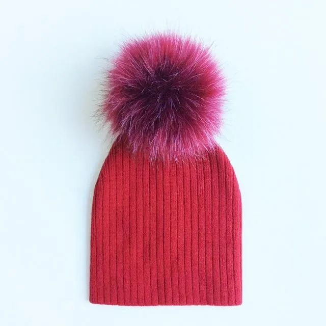Baby Pom Pom Hat
