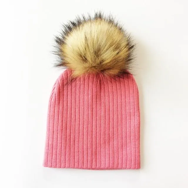 Baby Pom Pom Hat