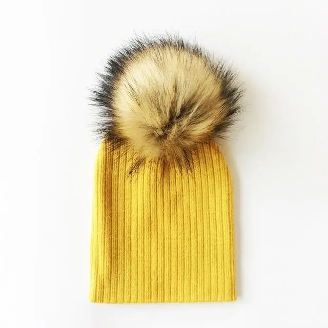 Baby Pom Pom Hat