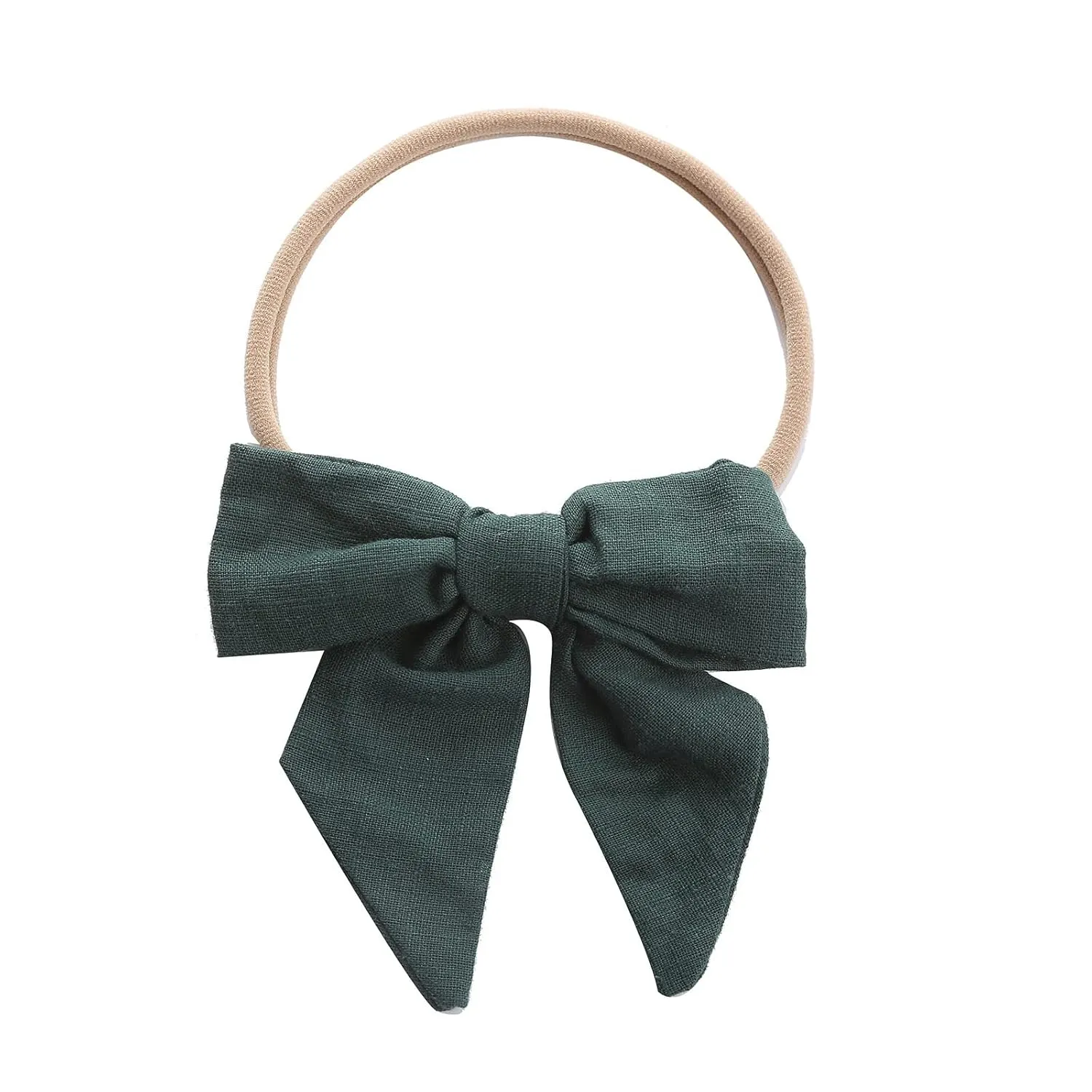 Baby Quick Drying Hair Band Toddler Girls Solid Color Headband Bowknot Elastic Hair Band For Infant Birthday Headband