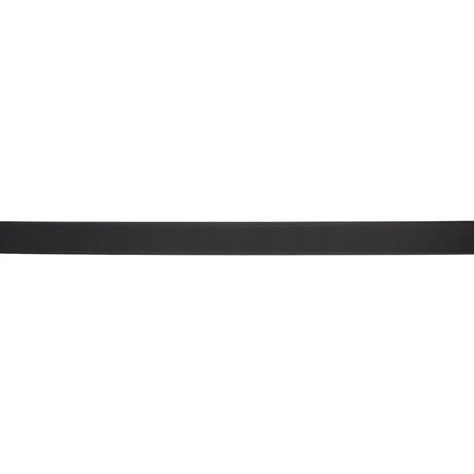 Balenciaga Black Thin BB Belt