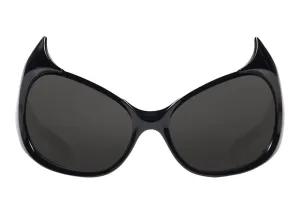 Balenciaga Gotham Cat Sunglasses Black