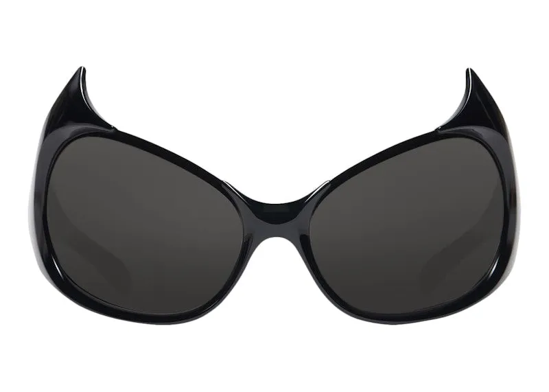 Balenciaga Gotham Cat Sunglasses Black