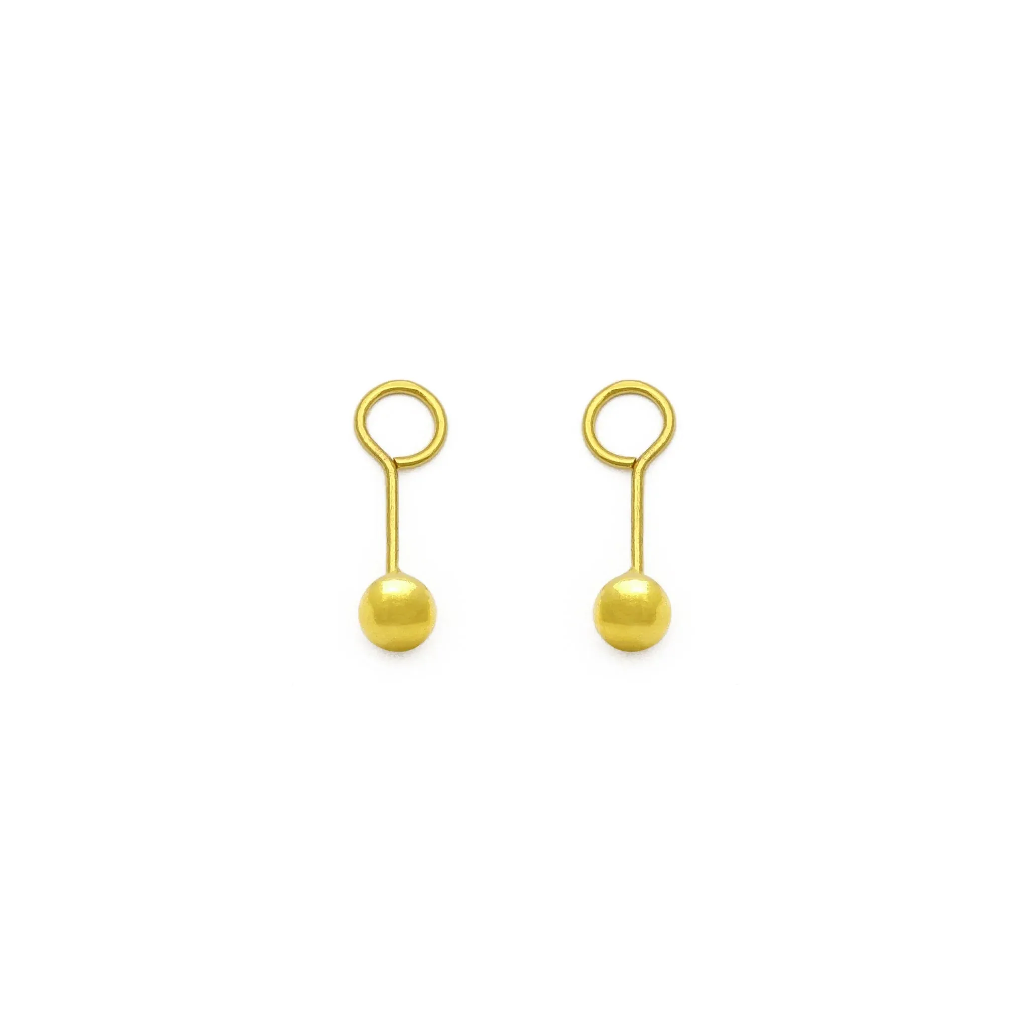 Ball Twistable Earring (24K)
