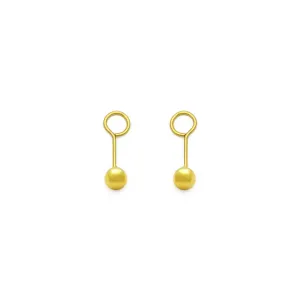Ball Twistable Earring (24K)