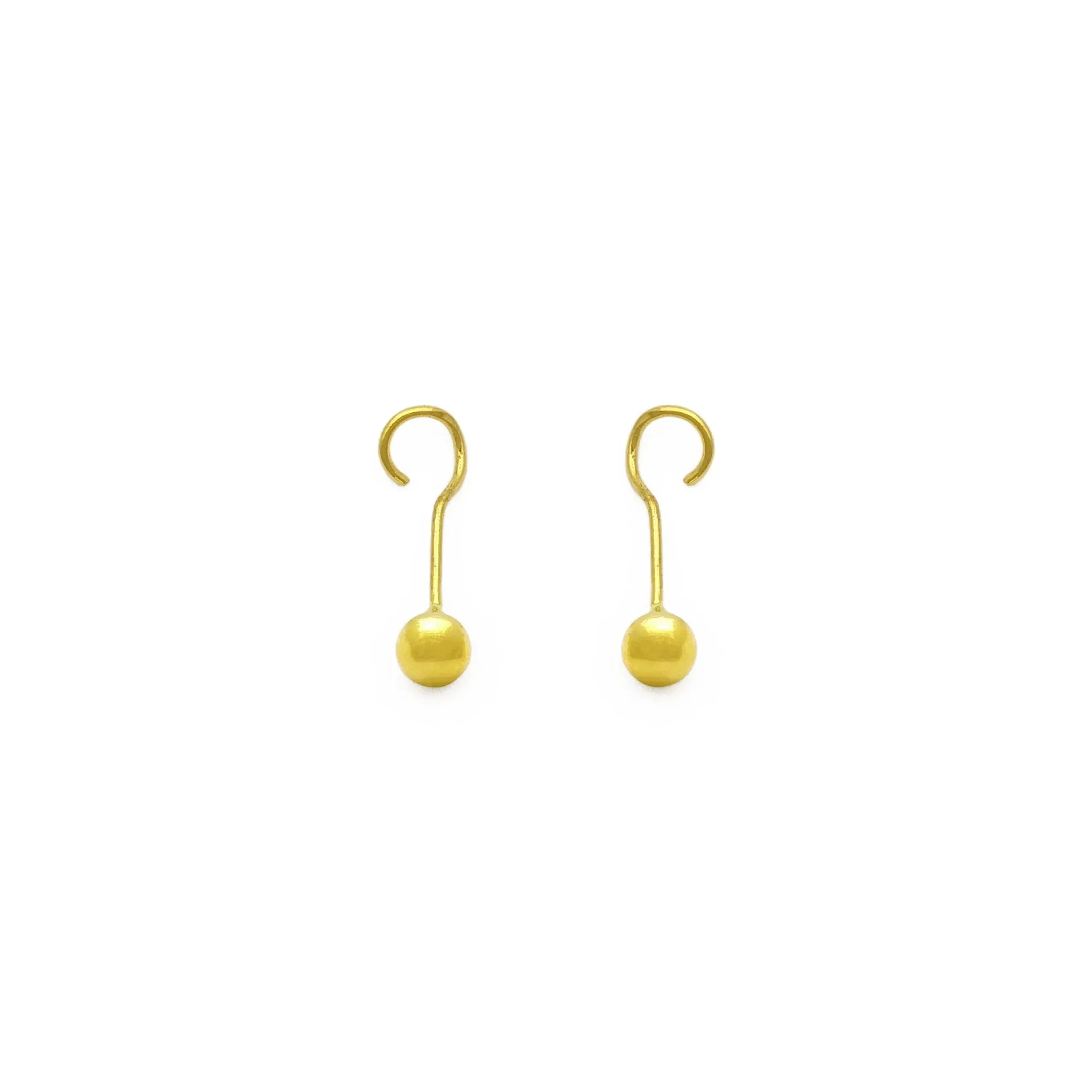 Ball Twistable Earring (24K)