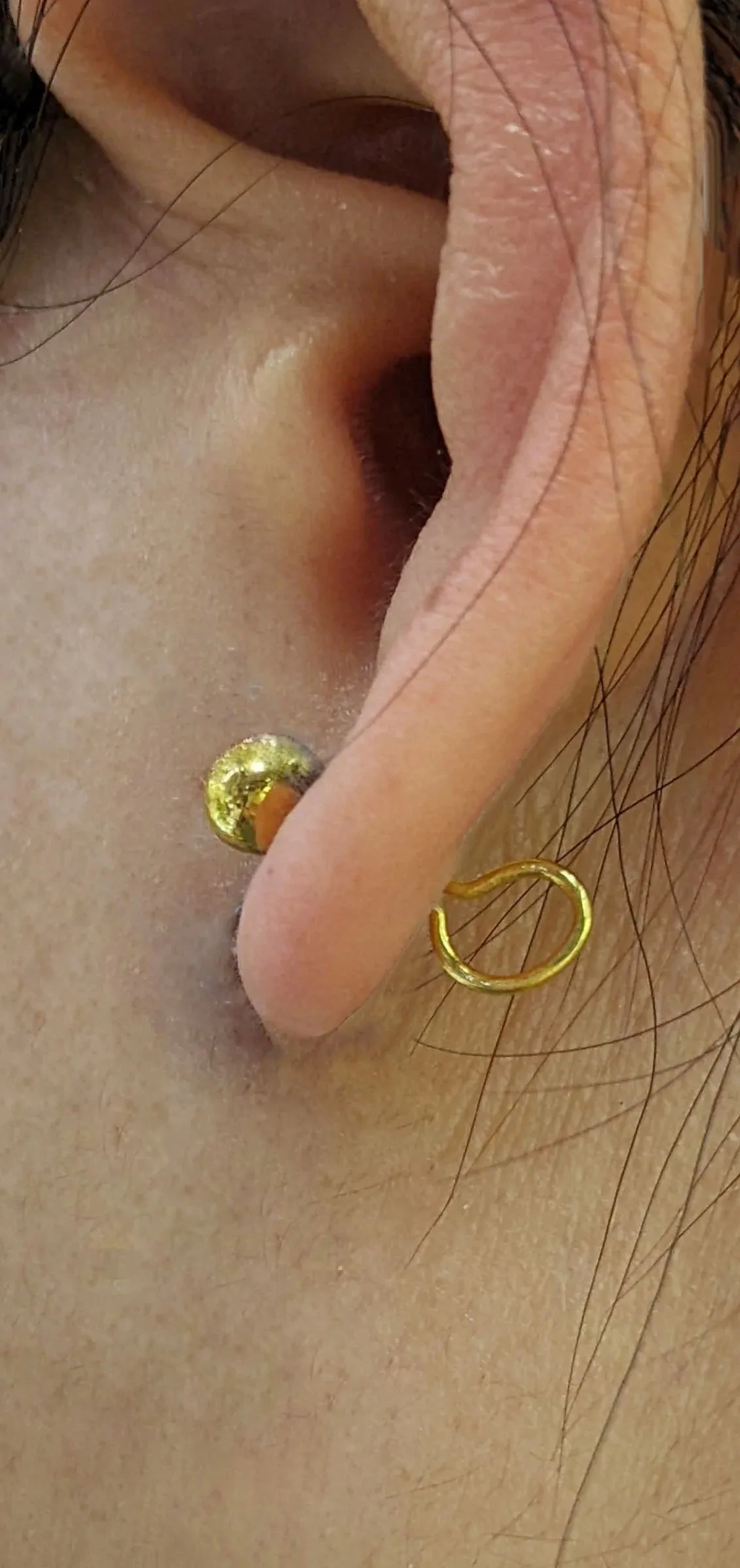 Ball Twistable Earring (24K)